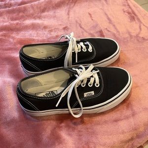 Black Authentic VANS
